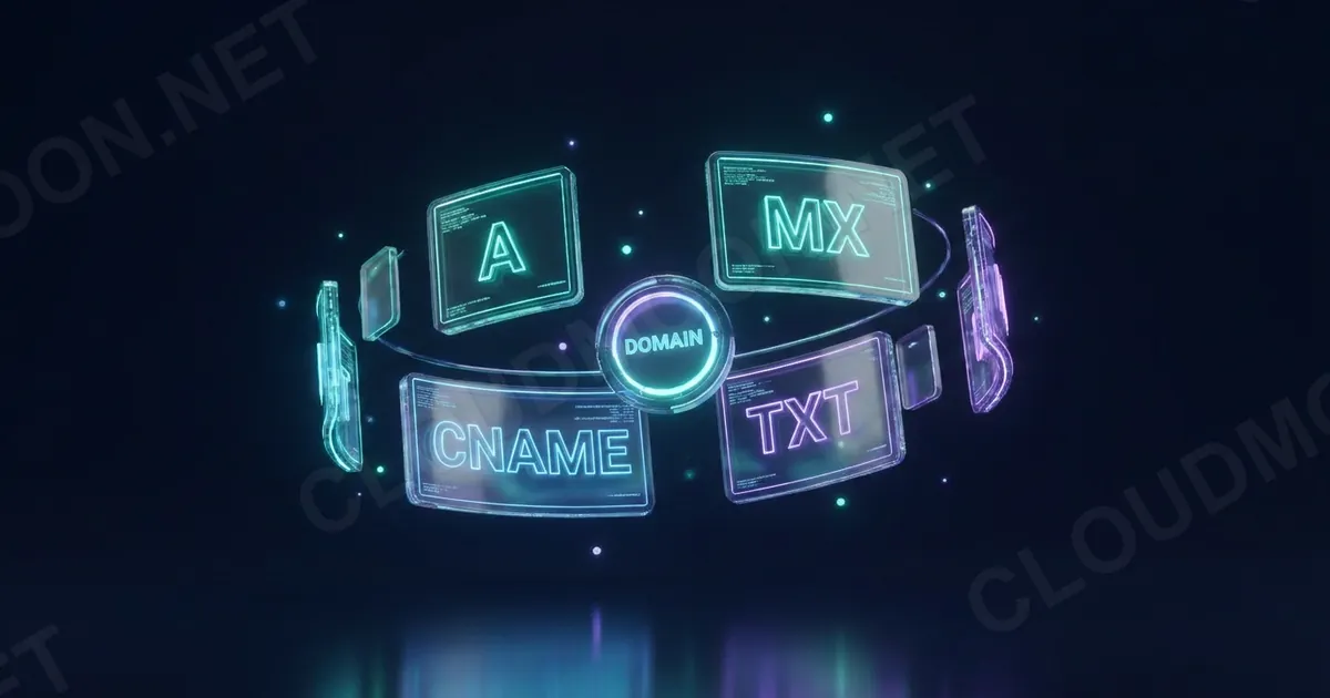 Các loại bản ghi DNS A CNAME MX TXT NS