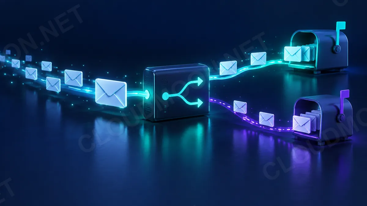 Luồng thư chuyển hướng sang hệ thống mới sau khi đổi MX
