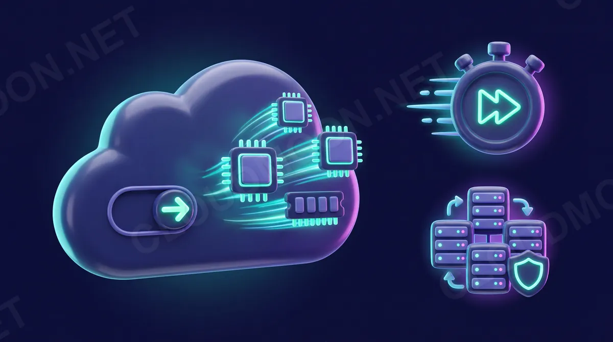 Ưu điểm cloud server: mở rộng CPU RAM linh hoạt, triển khai nhanh và dự phòng nhiều máy