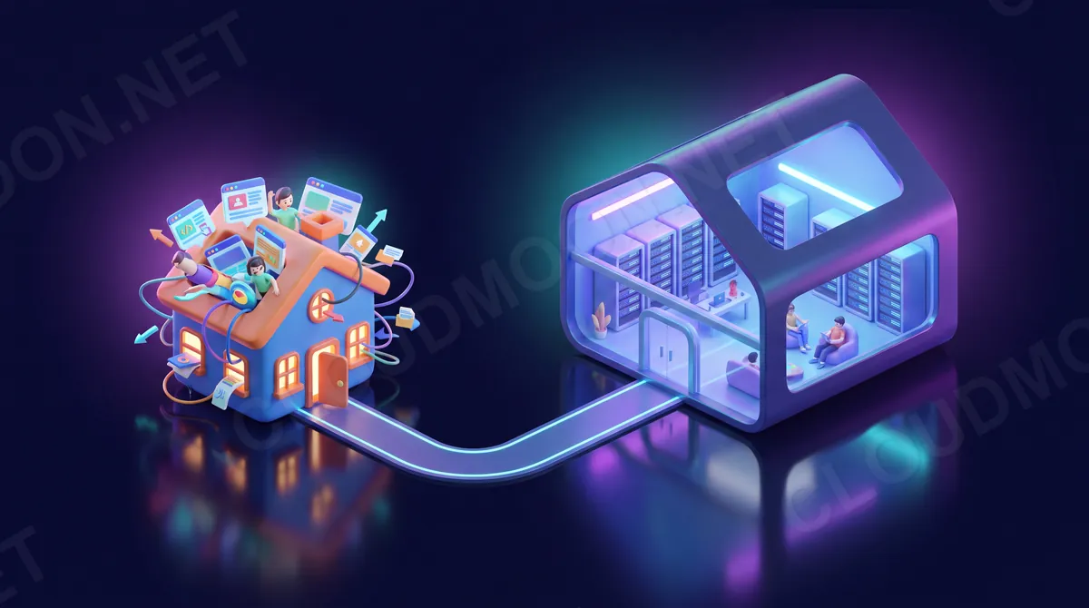 Website chật chội trong hosting nhỏ chuyển sang máy chủ VPS riêng rộng rãi