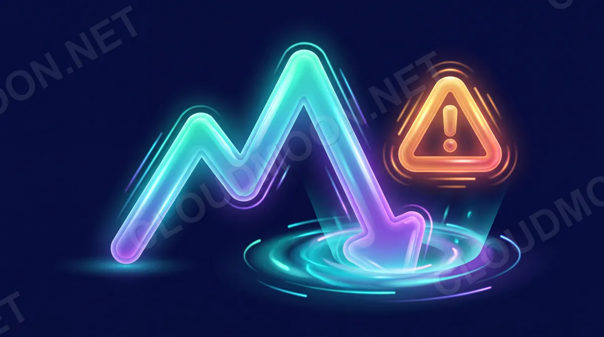 Biểu đồ giá crypto biến động lên xuống mạnh, cảnh báo bot không đảm bảo có lãi và có thể thua lỗ