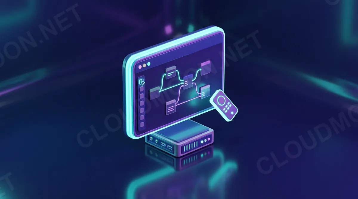 Tool tự động có giao diện workflow kéo-thả chạy trên VPS, điều khiển từ xa